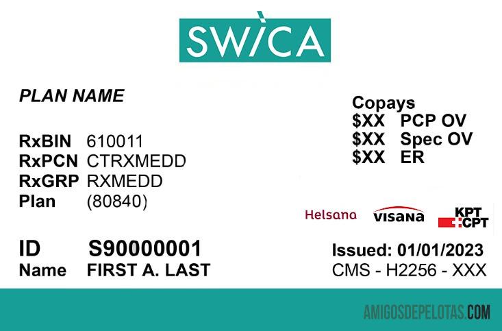 Cartão de seguro saúde da Suíça baixar para verificação